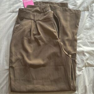 Beige dress pants